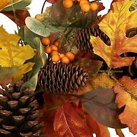 Berries and Pinecones Fall Wreath