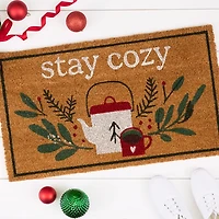 Stay Cozy Tea Kettle Doormat