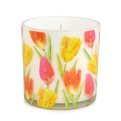Blooming Tulips 2-Wick Jar Candle