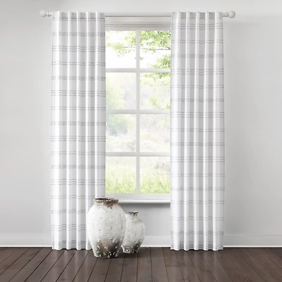 Rachel Ashwell Blue Gwinn Curtain Set, 96 in.
