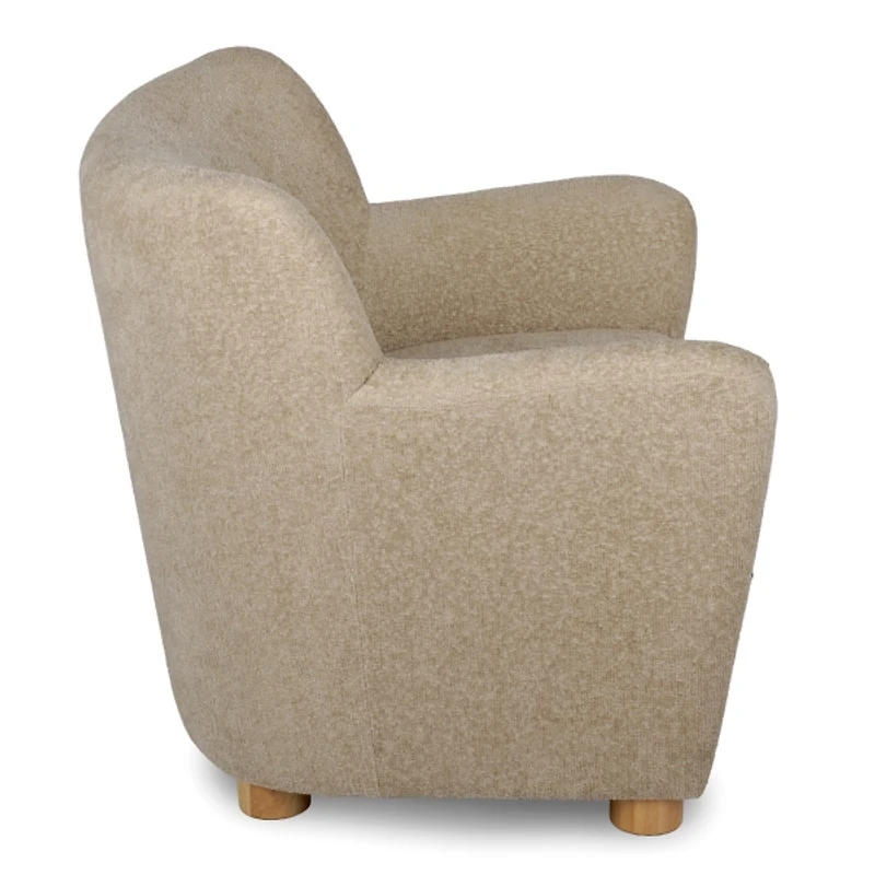 Astor Natural Upholstered Armchair