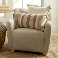 Astor Natural Upholstered Armchair