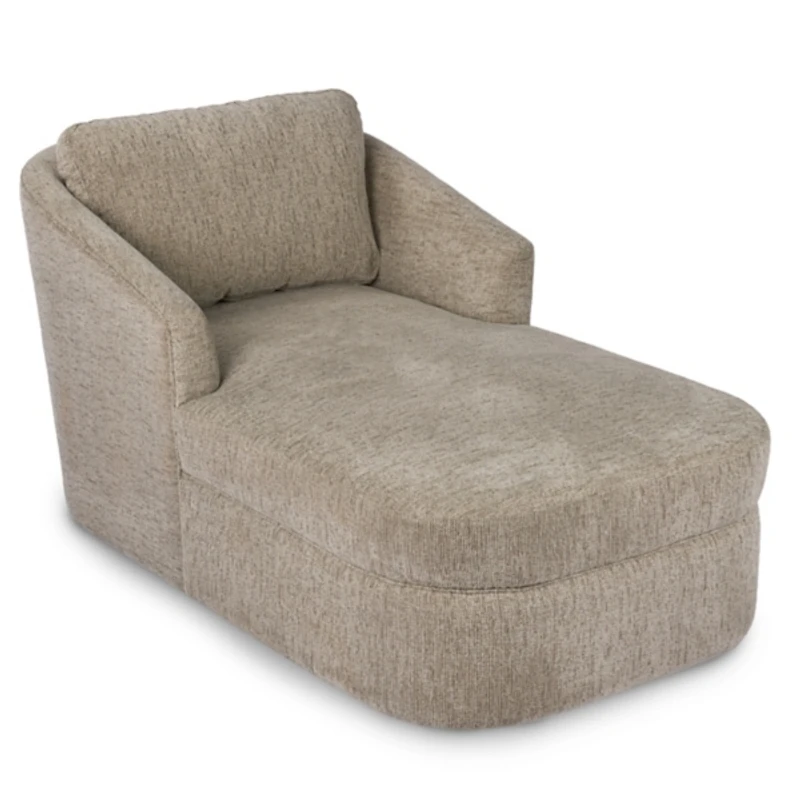 Kelly Beige Upholstered Chaise Lounge