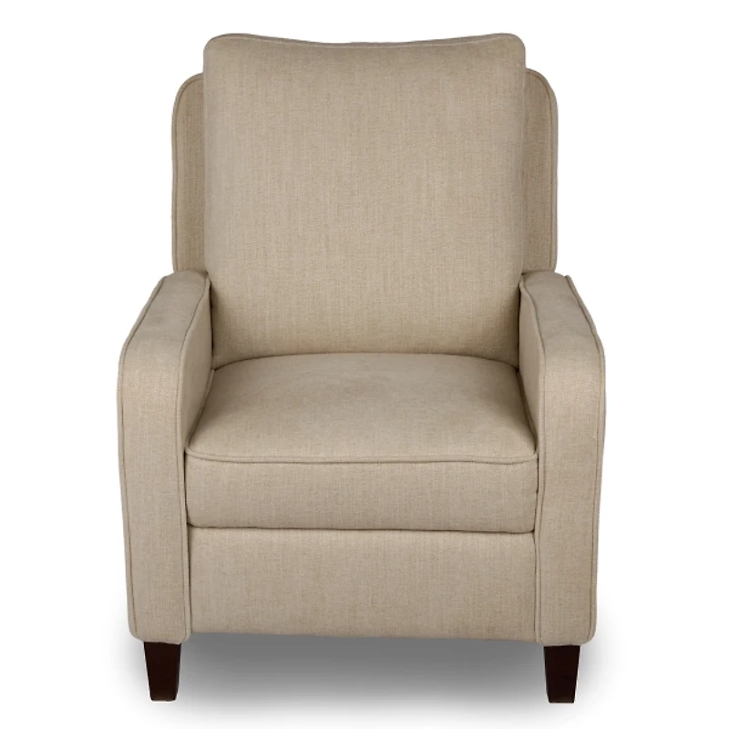Sand Upholstered Dalton Recliner