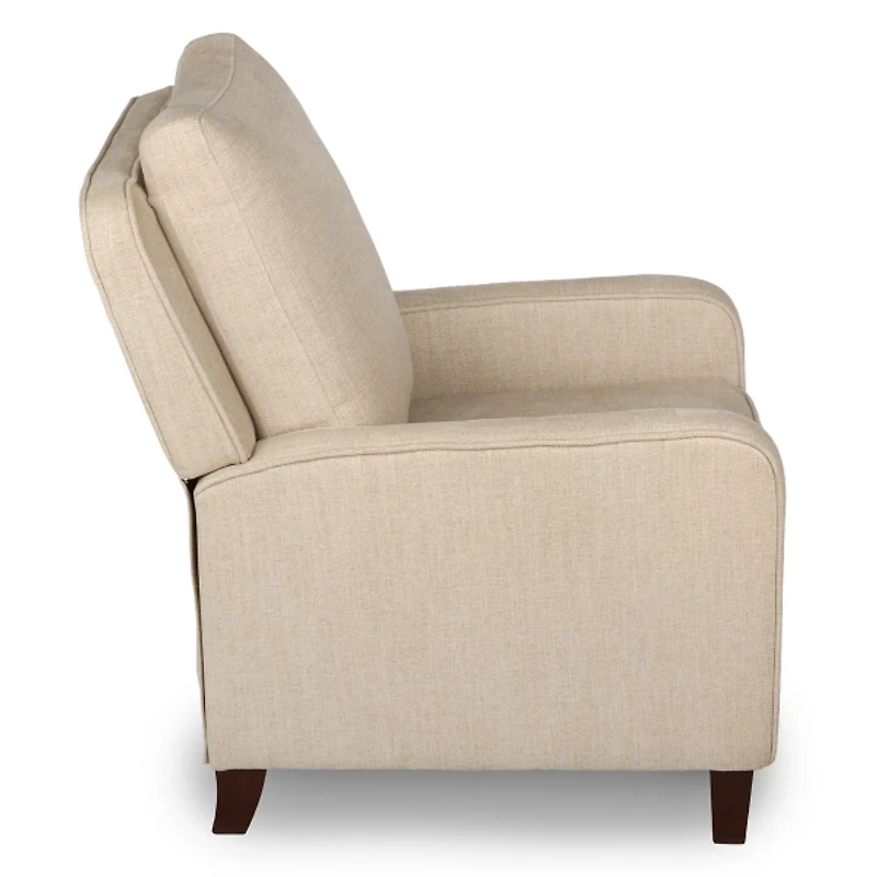 Sand Upholstered Dalton Recliner