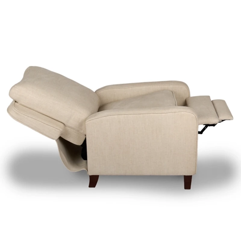 Sand Upholstered Dalton Recliner