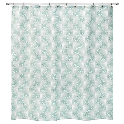 Nicole Miller Blue Kendall Shower Curtain