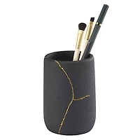 Nicole Miller Sydney Black Bathroom Tumbler