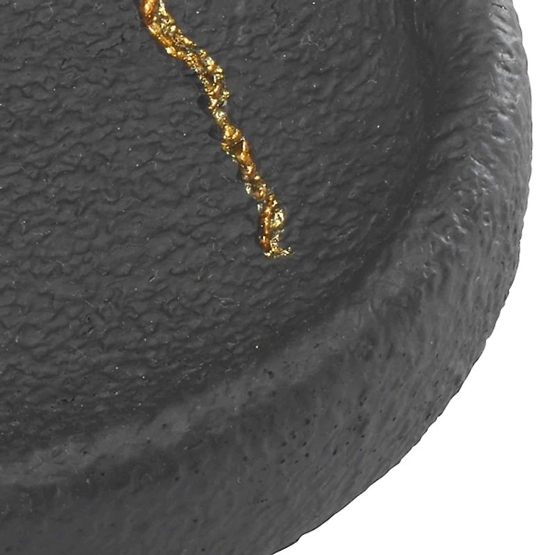 Nicole Miller Sydney Black Soap Dish