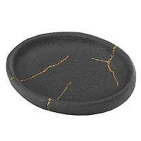 Nicole Miller Sydney Black Soap Dish