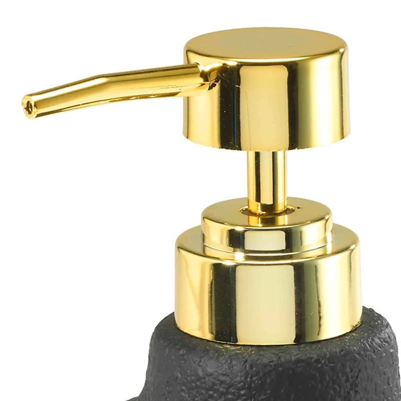 Nicole Miller Sydney Black Soap Dispenser