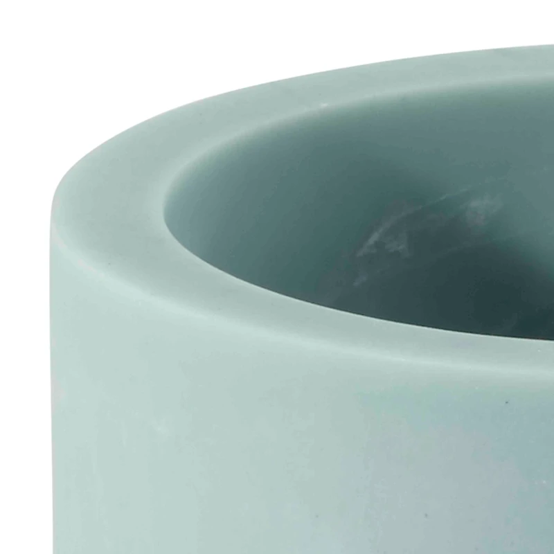 Nicole Miller Blue Kendall Oasis Bathroom Tumbler