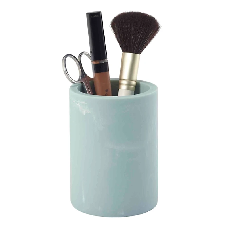 Nicole Miller Blue Kendall Oasis Bathroom Tumbler