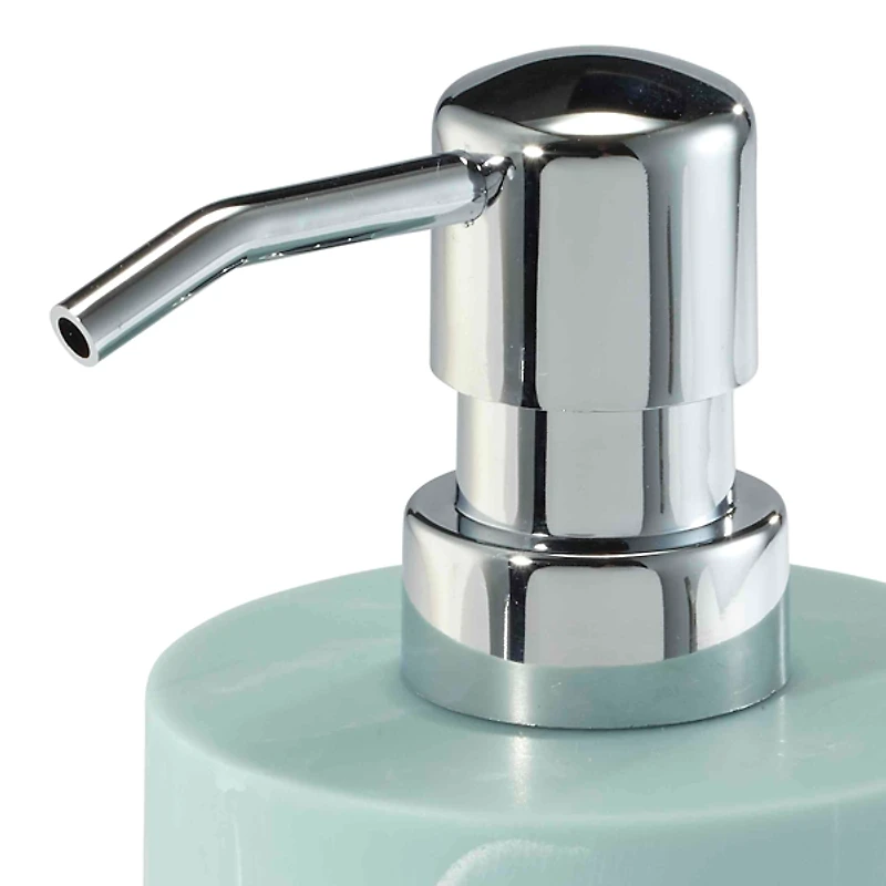 Nicole Miller Blue Kendall Oasis Soap Dispenser