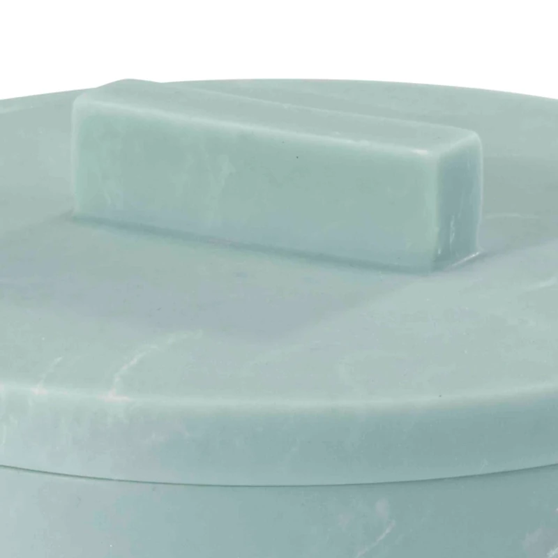 Nicole Miller Blue Kendall Oasis Bathroom Jar