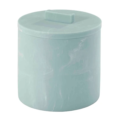 Nicole Miller Blue Kendall Oasis Bathroom Jar