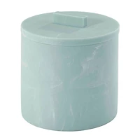 Nicole Miller Blue Kendall Oasis Bathroom Jar