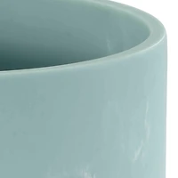 Nicole Miller Blue Kendall Oasis Wastebasket