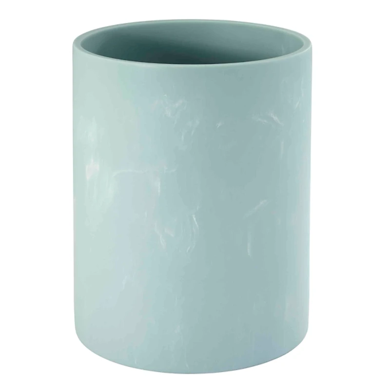 Nicole Miller Blue Kendall Oasis Wastebasket