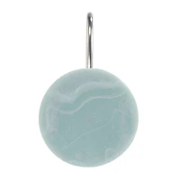 Nicole Miller Blue Kendall Shower Hooks, Set of 12