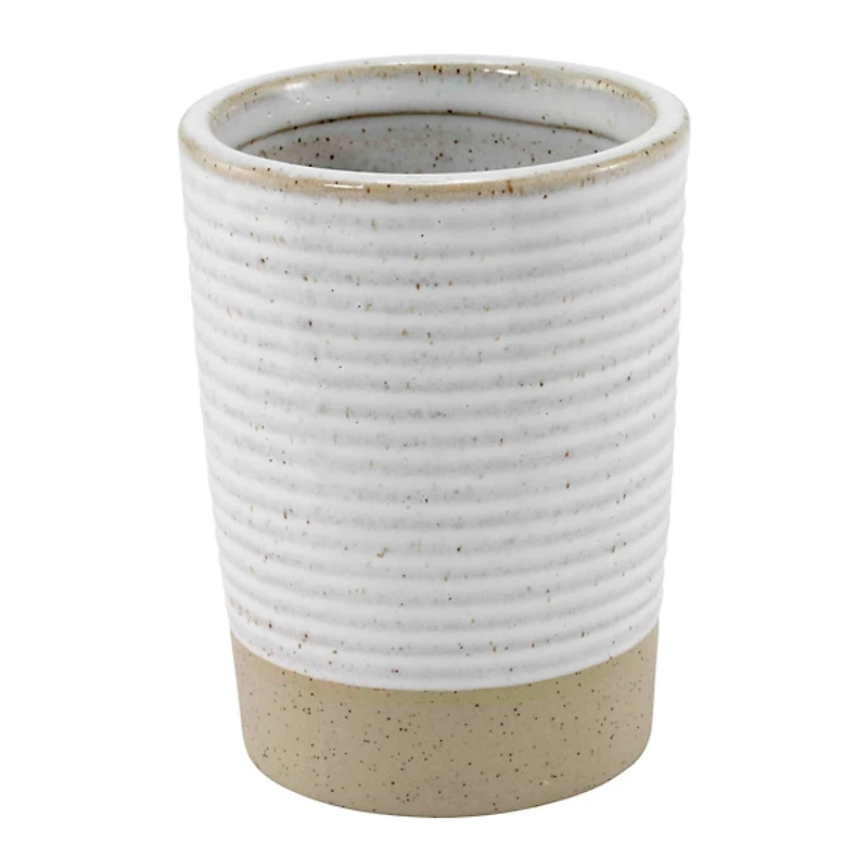 Drift Stoneware Bathroom Tumbler