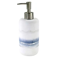 Murano Blue Faux Marble Lotion Dispenser
