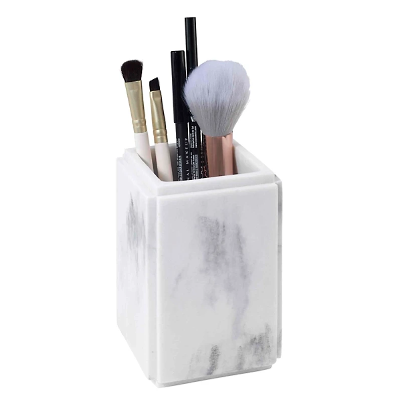 Catania Faux Marble Bathroom Tumbler
