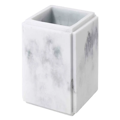 Catania Faux Marble Bathroom Tumbler