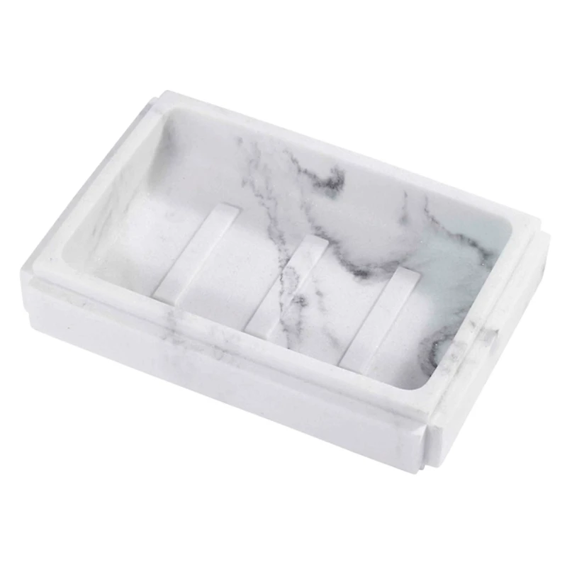 Catania Faux Marble Soap Dish