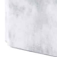 Catania Faux Marble Bathroom Jar with Lid