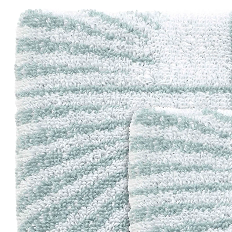Nicole Miller Blue Kendall Hand Towels, Set of 2