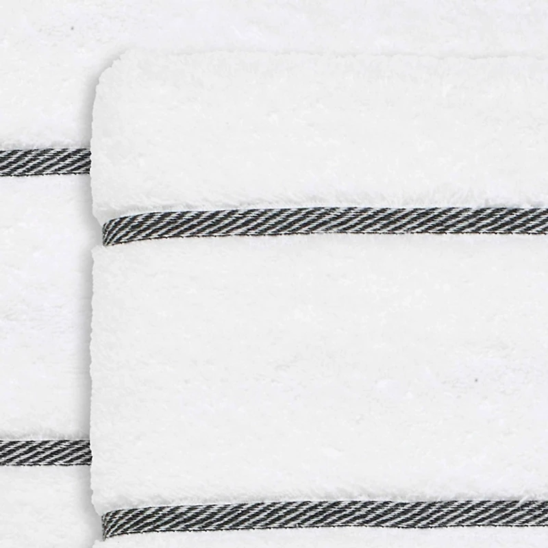 Nicole Miller Sydney Striped Bath Towels, Set of 2