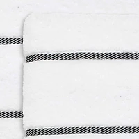 Nicole Miller Sydney Striped Bath Towels, Set of 2