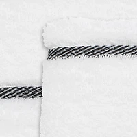 Nicole Miller Sydney Striped Hand Towels, Set of 2