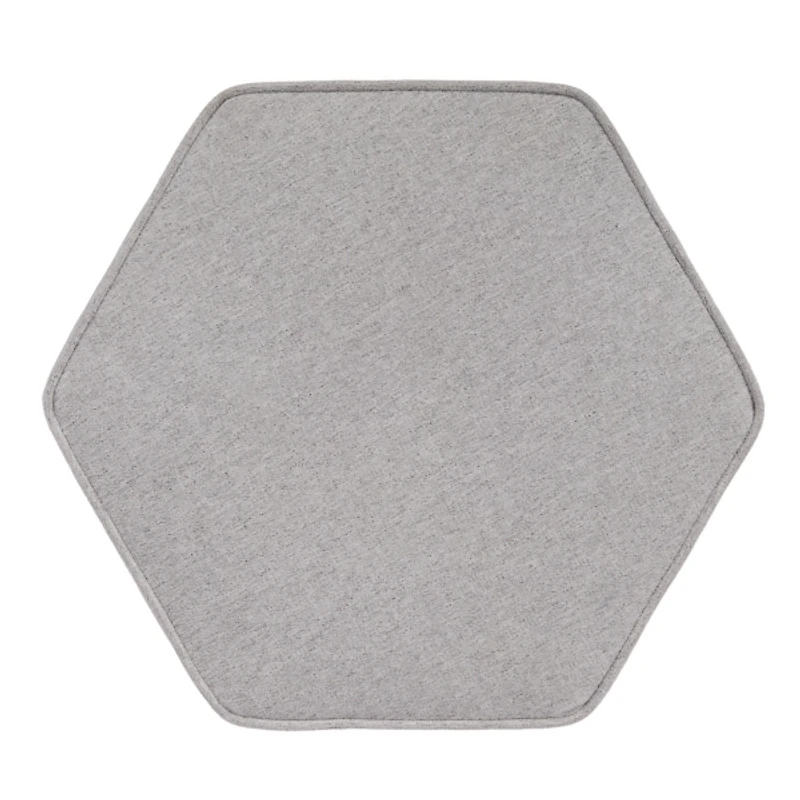 Gray Upholstered Greyson Storage Ottoman