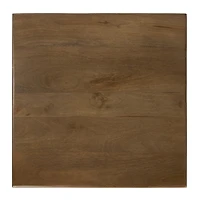 Asher Brown Wood 1-Drawer End Table