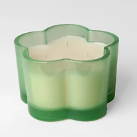 Flower Fields Flower Shaped 3-Wick Jar Candle