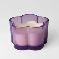 Pretty Petals Flower Shaped 3-Wick Jar Candle