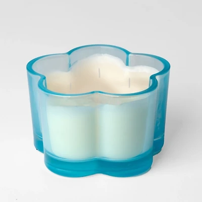 Sugar Clouds Flower Shaped 3-Wick Jar Candle