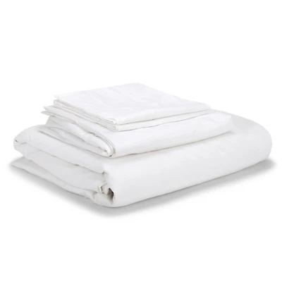 Everhome White Pima Cotton 4-pc. Full Sheet Set