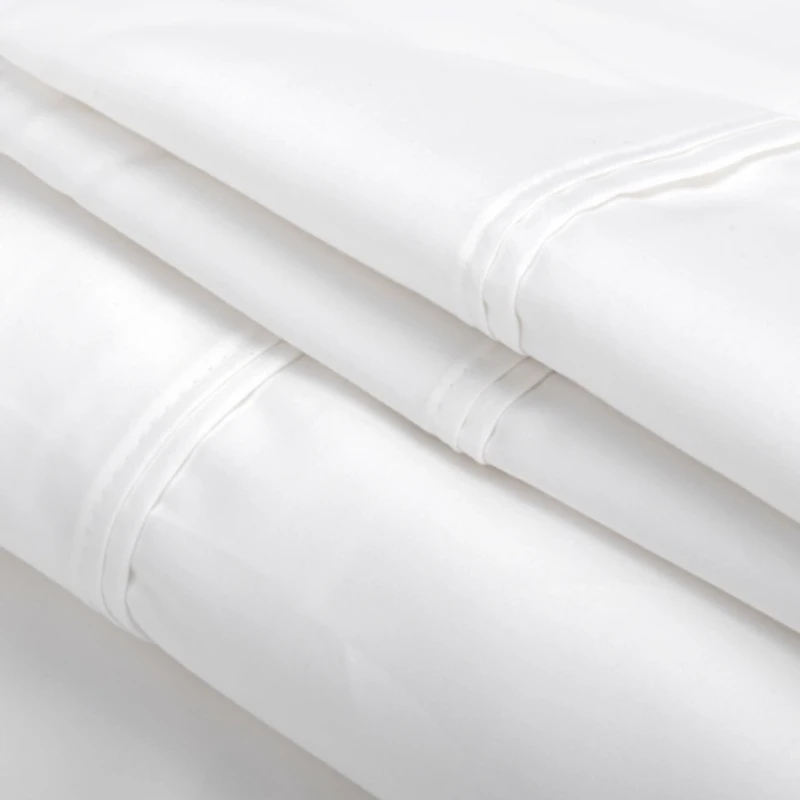 Everhome White Pima Cotton 4-pc. Queen Sheet Set