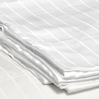 Nestwell White Damask Stripe 4-pc. King Sheet Set