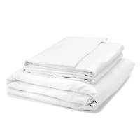 Nestwell Bright White 3-pc. King Duvet Set