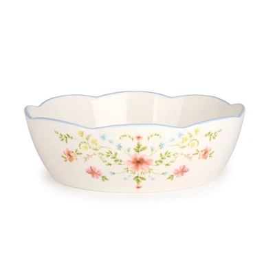 Wildflower Serving Bowl