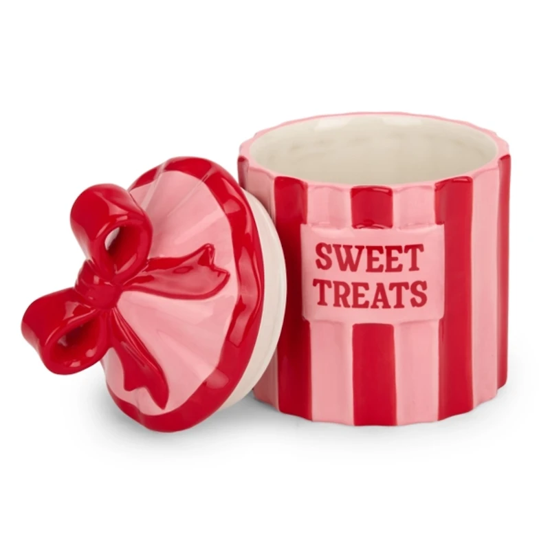 Sweet Treats Striped Canister