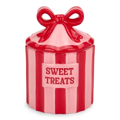 Sweet Treats Striped Canister