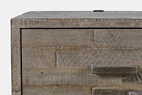 East Hampton Distressed Gray Nightstand
