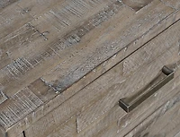 East Hampton Distressed Gray Nightstand