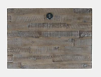 East Hampton Distressed Gray Nightstand