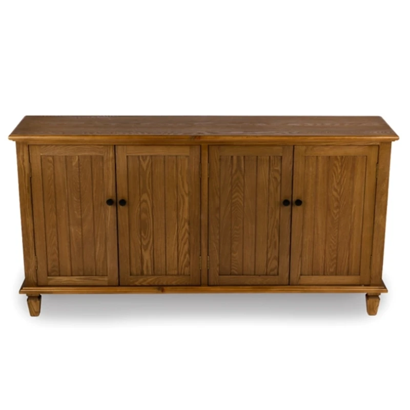Kipton 4-Door Wood Cabinet